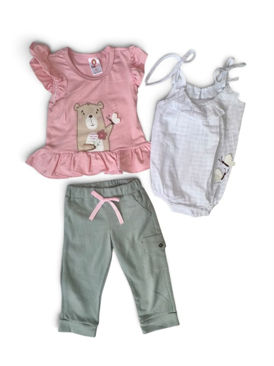 Conjunto niña de 3 piezas REF CHK313