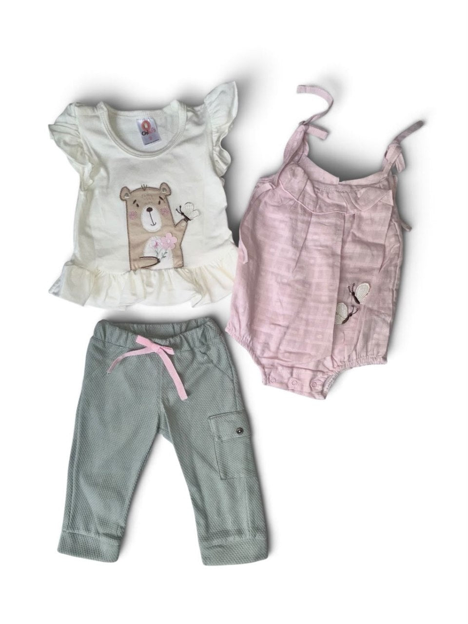 Conjunto niña de 3 piezas REF CHK313