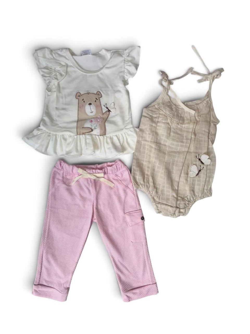 Conjunto niña de 3 piezas REF CHK313