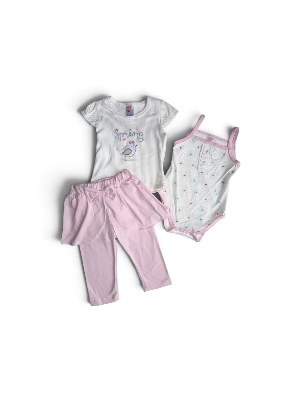 Conjunto 3 piezas niña REF CHK310