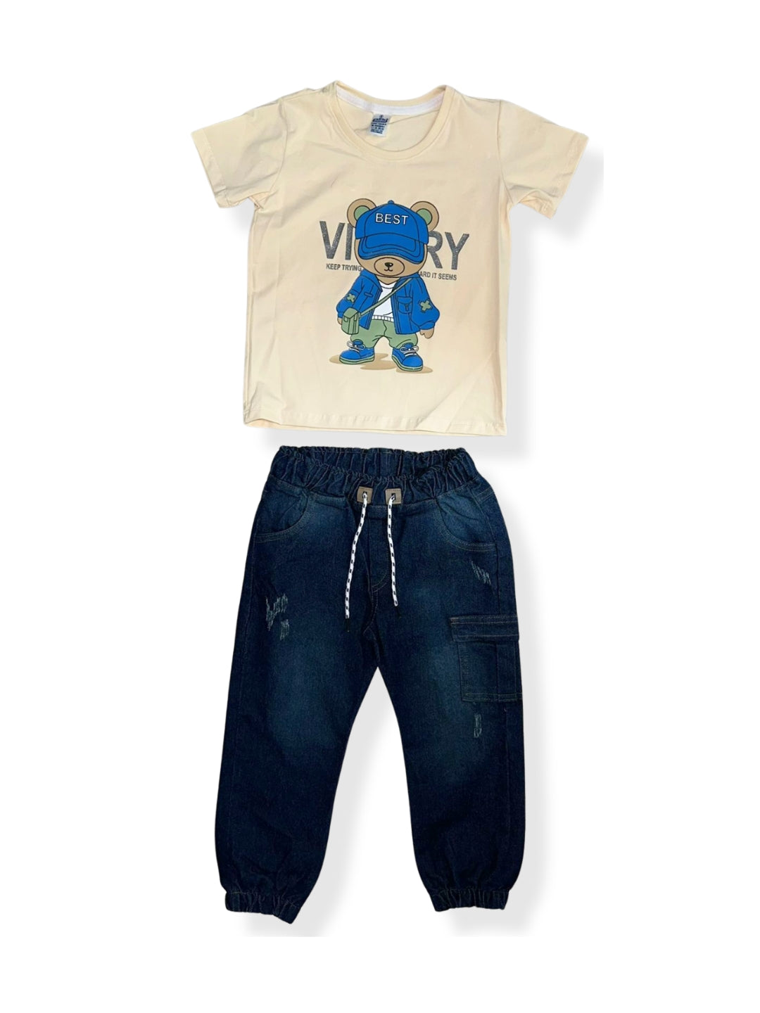 CONJUNTO NINO MUNKID PANT 5-10 REF 91
