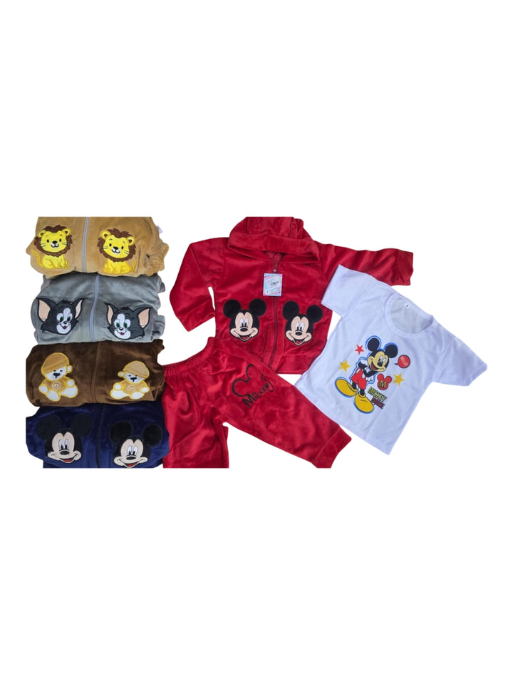 CONJUNTO NINO TIGRES SUDADERA R.SUAVETI